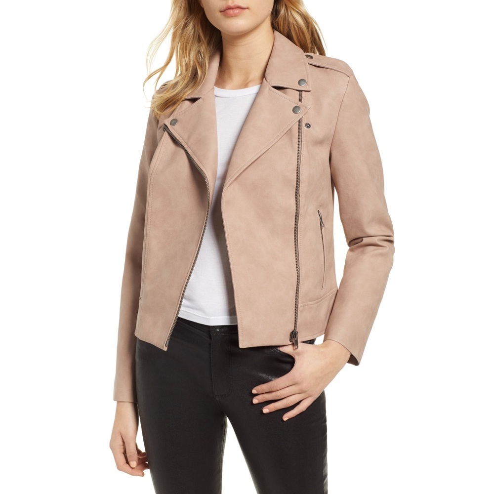 BB DAKOTA Just Ride Vegan Leather Moto Jacket